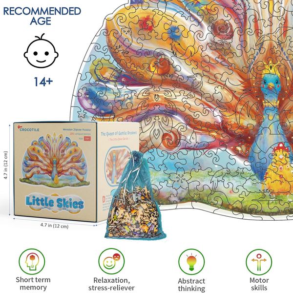 Queen of Gentle Dreams Wooden Puzzle — View 3